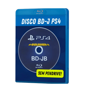 Disco De Desbloqueio Bd-j Ps4 Kit Bdj Firmware 9.00 À 12.52
