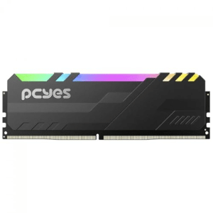 Memoria Gamer Pcyes Udimm 8Gb Ddr4 3200Mhz Black Com Rgb Pm083200D4Br