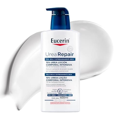 EUCERIN Loção Hidratante Corporal Urea Repair Plus 400ml, Hidratação Intensiva, Ureia, Pele Seca e Extra Seca